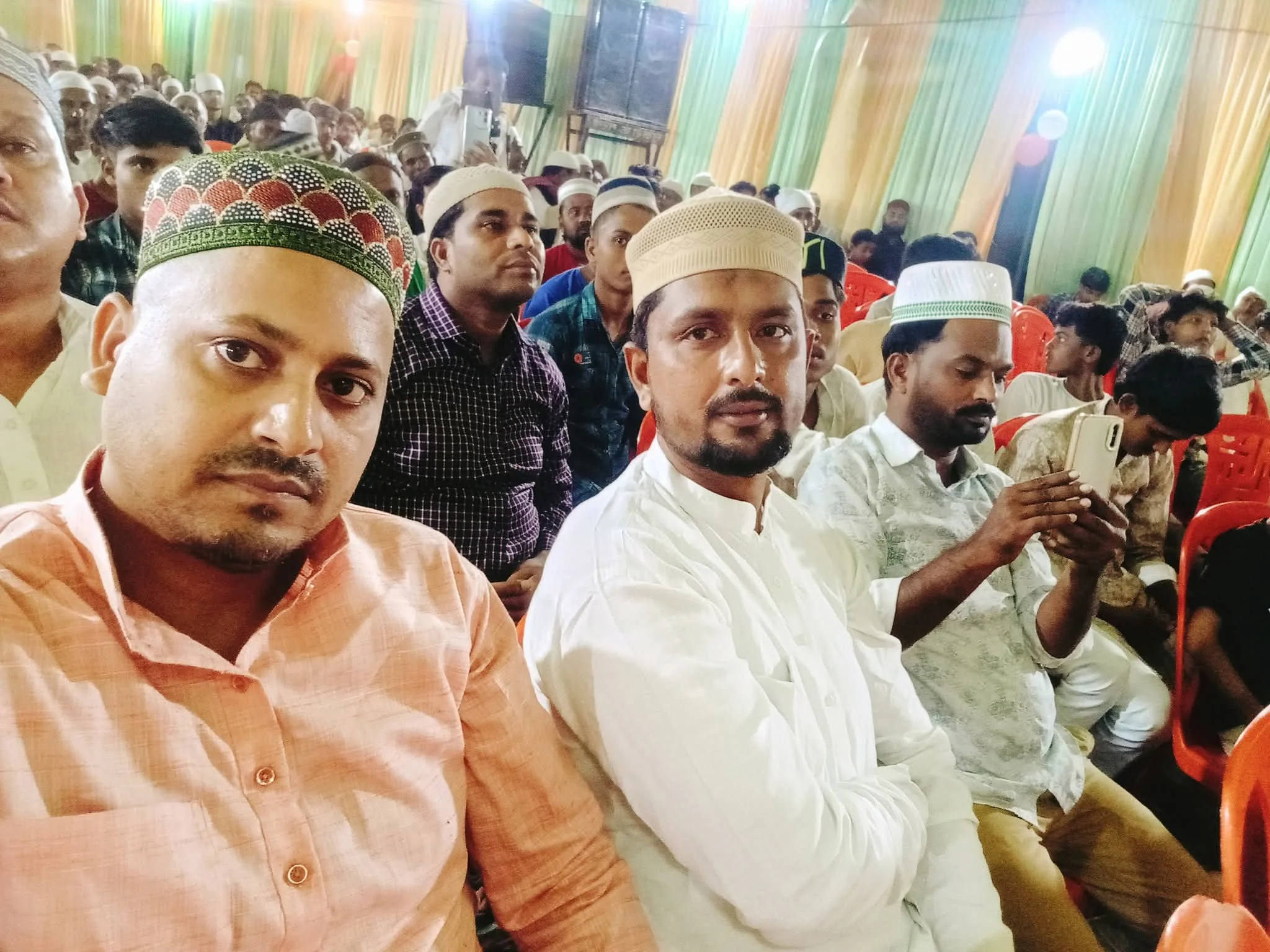 जहाँगीर नगर गहुरा में दीनी महफ़िल में अच्छे एख़लाक पर हुई गहन तकरीर