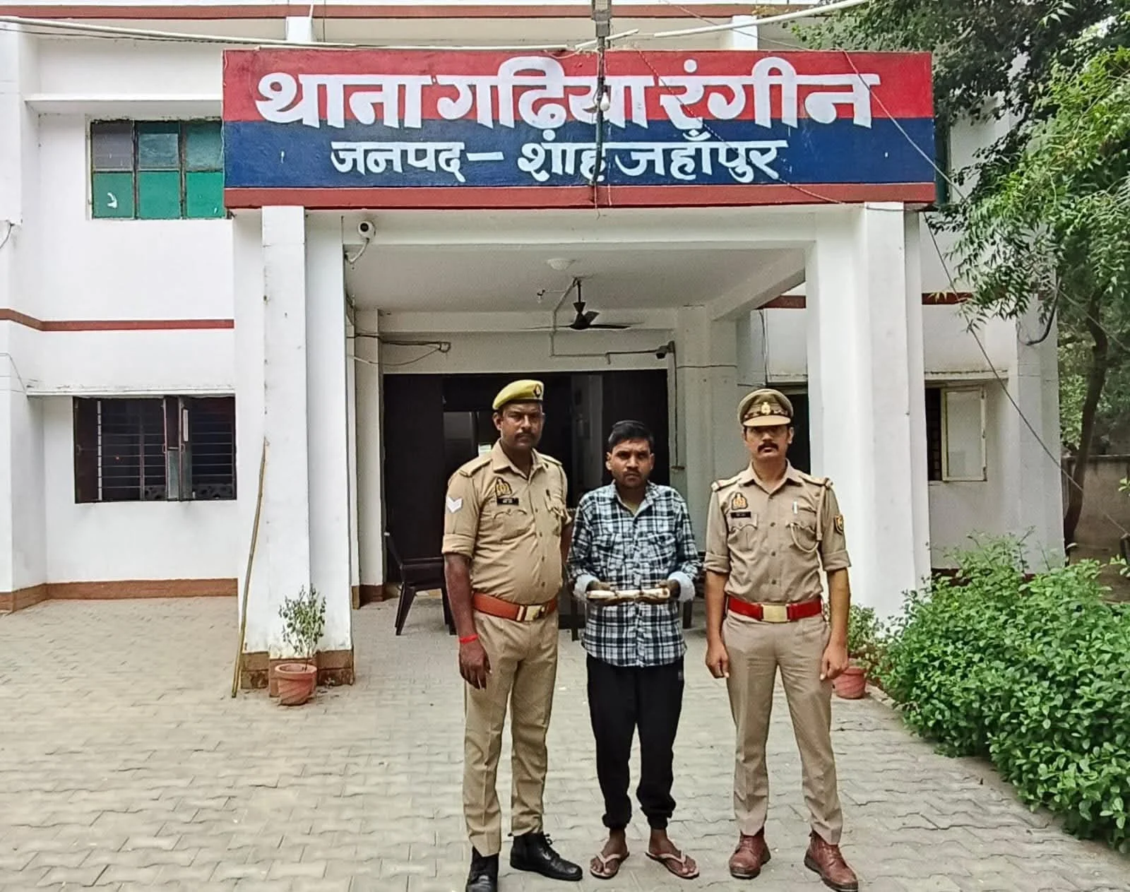 गढ़िया रंगीन पुलिस को मिली बड़ी सफलता