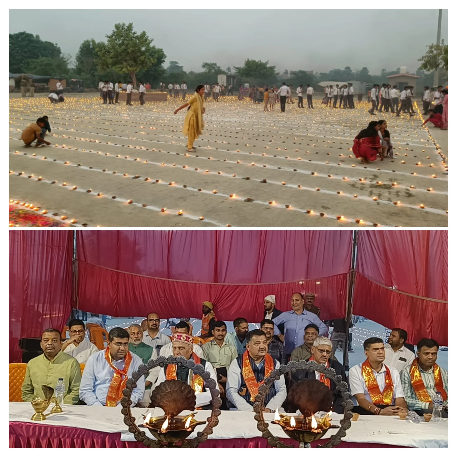 एक लाख से अधिक दीपों से आलोकित हुआ तट, श्रद्धा, संस्कृति और जनभागीदारी का अद्भुत संगम