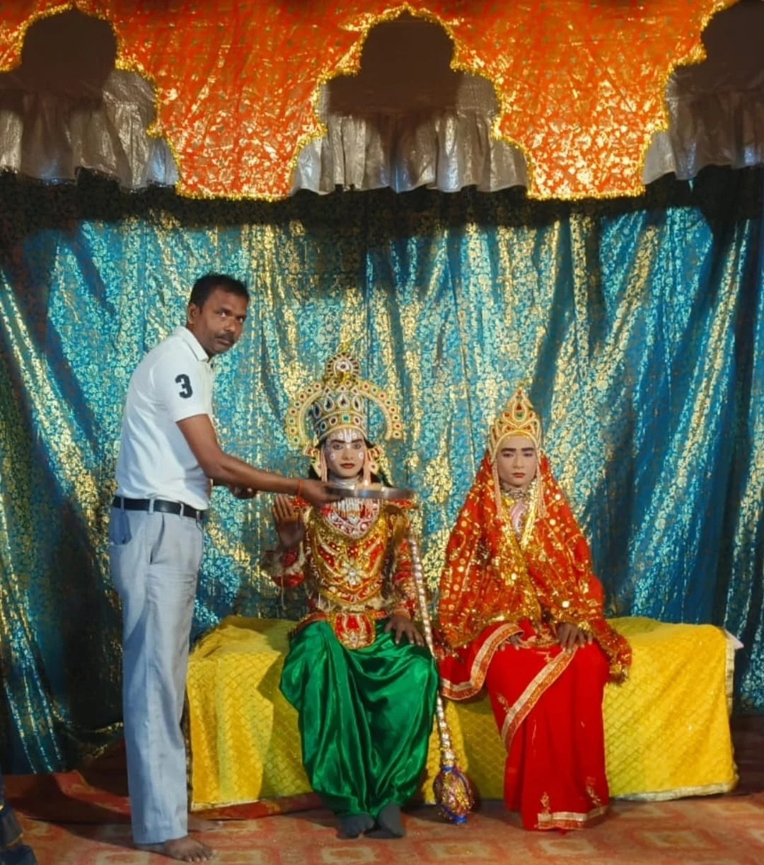 उदहिन बुजुर्ग में श्रीरामलीला का दूसरा दिन रहा भक्ति और वीरता से भरपूर, भगवान राम ने किया ताड़का वध