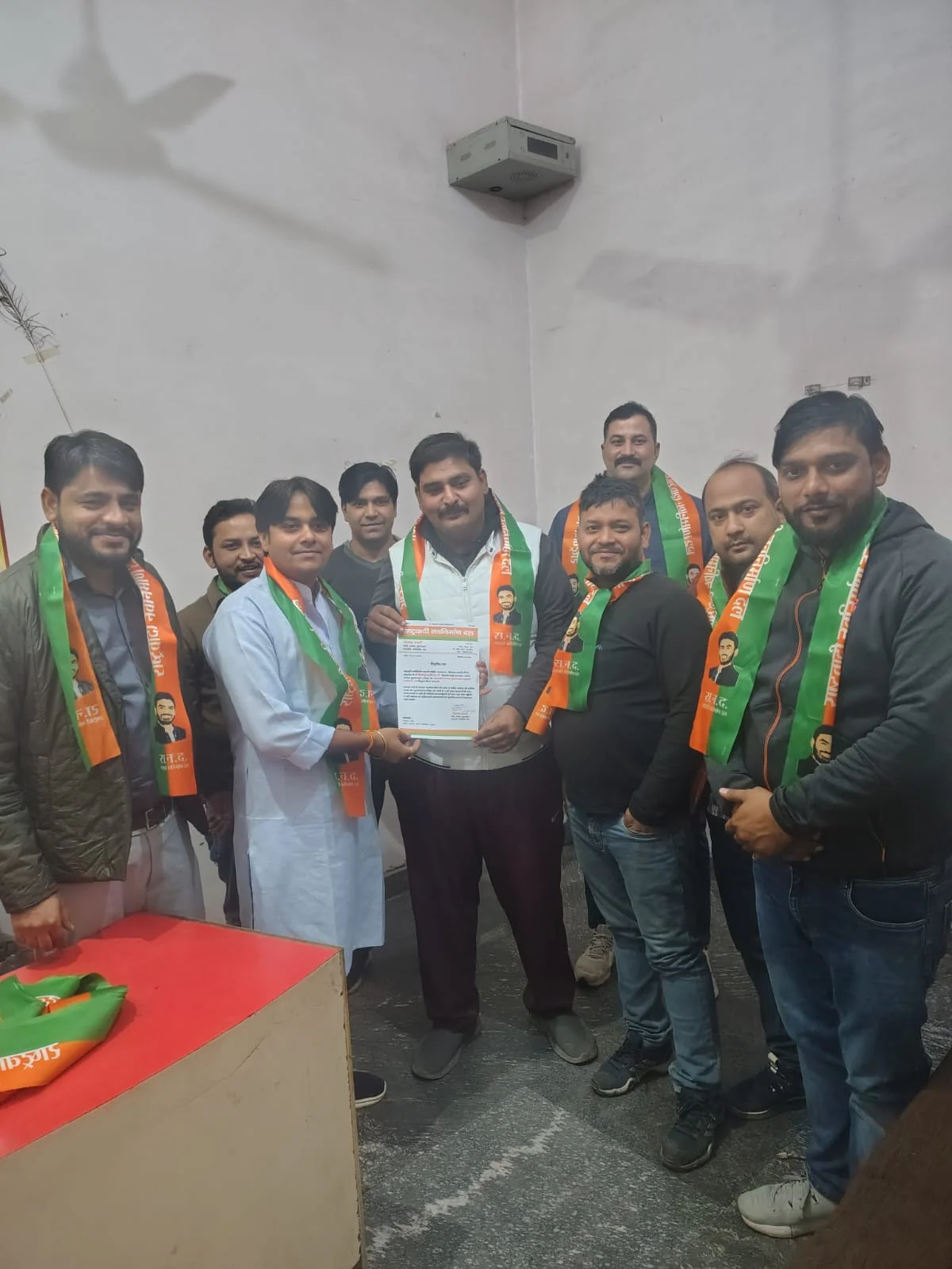 राष्ट्रवादी नव निर्माण दल में नई जिम्मेदारी, हिमांशु पालीवाल बने जिला महासचिव