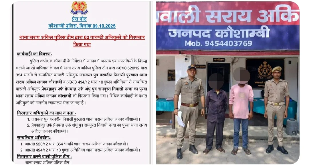 एक पर 354 IPC और दूसरे पर गुंडा अधिनियम के तहत मामला दर्ज