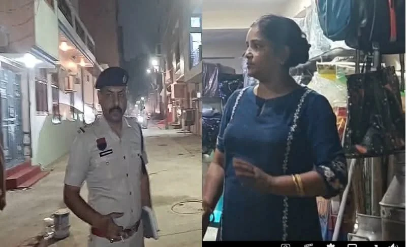 दिन में एक लड़की के ऊपर चली गोलिया