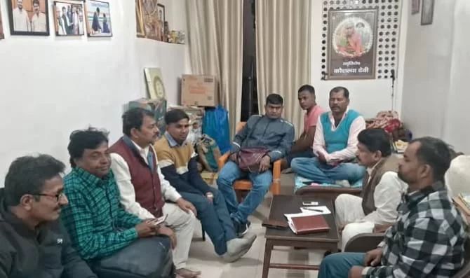 जिला प्रेस पत्रकार संघ का मुद्रा आधारित कन्वेंशन आयोजित लिए गए के निर्णय