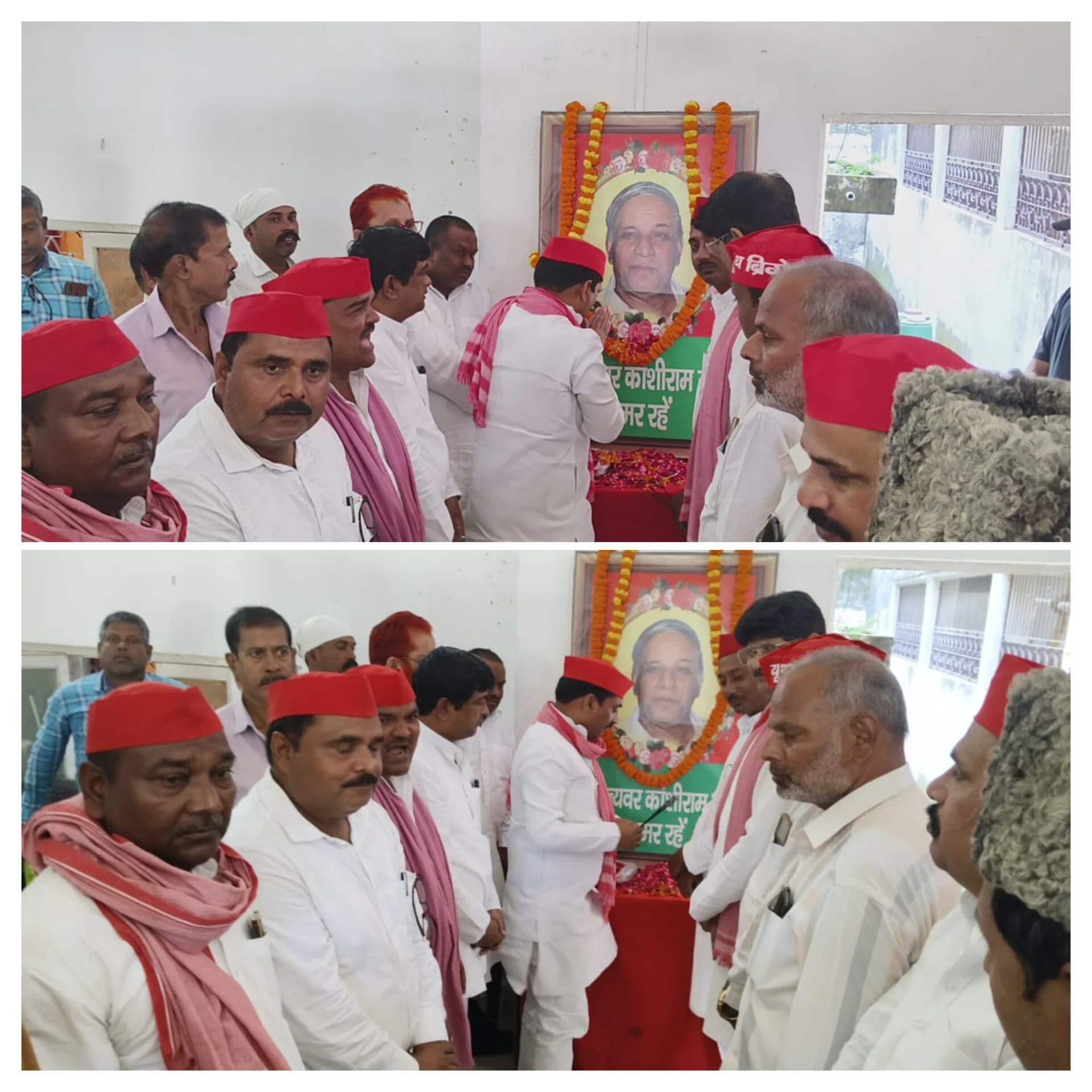 गोरखपुर में सपा कार्यालय पर जिलाध्यक्ष ब्रजेश कुमार गौतम की अध्यक्षता में कार्यक्रम, दलित और शोषित वर्ग के कल्याण हेतु उनके संघर्ष पर प्रकाश डाला