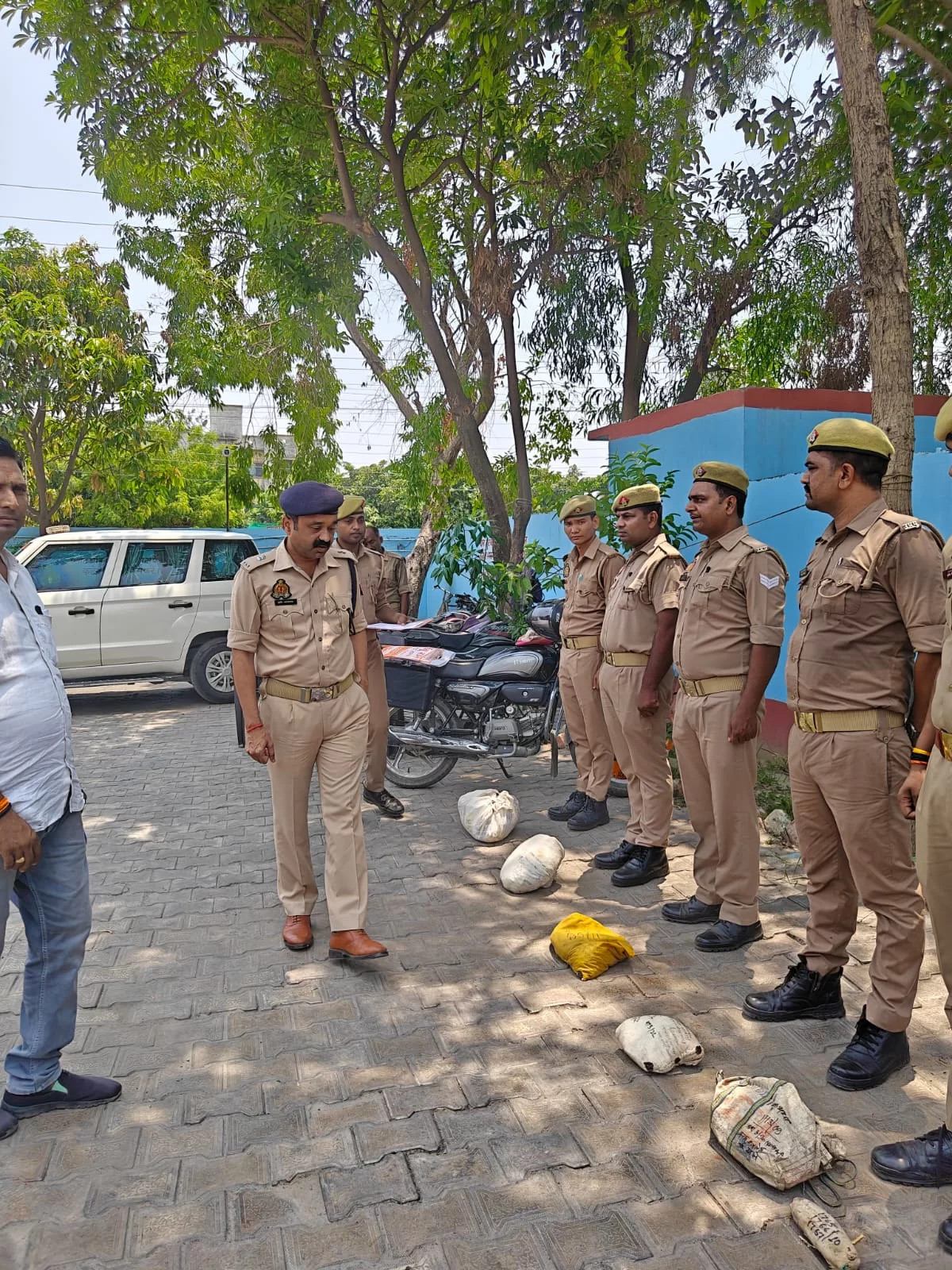 9.891 किग्रा ड्रग्स का विनष्टीकरण