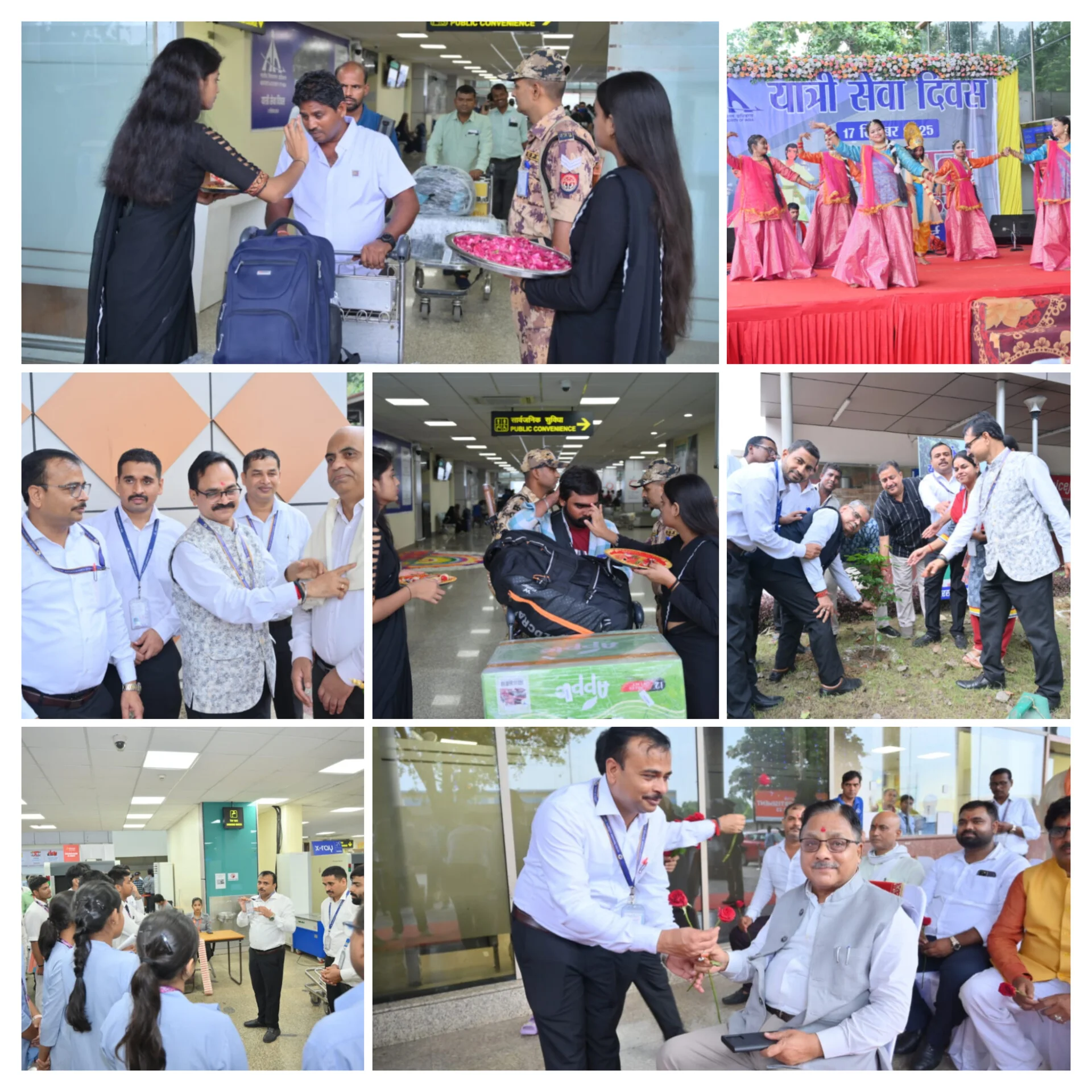फूलों से स्वागत, निशुल्क स्वास्थ्य परीक्षण, रक्तदान, पौधरोपण और विद्यार्थियों को करियर गाइडेंस से जोड़े गए खास कार्यक्रम