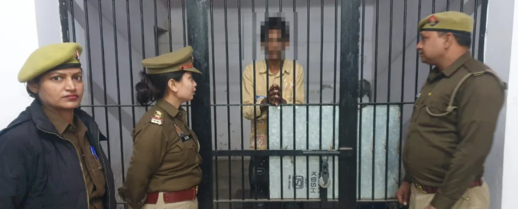थाना परिसर में रिल बनाना बड़ा भारी पुलिस ने पड़कर जेल भेजा