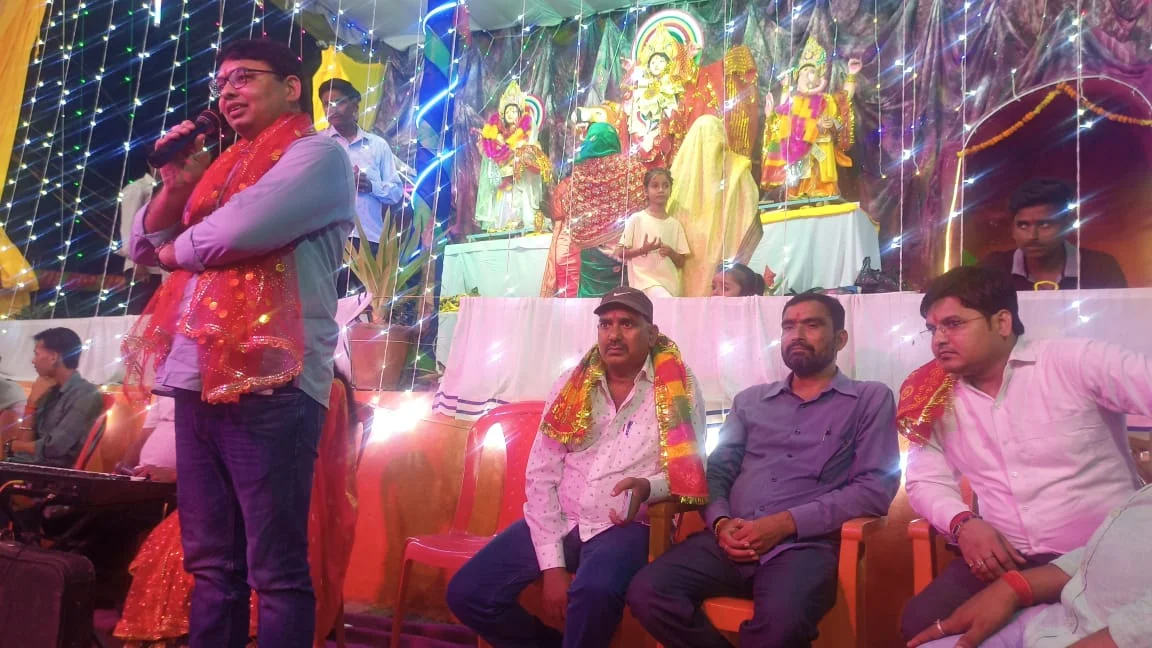 धार्मिक समरसता का प्रतीक बना नगरा सलेमपुर व भुसौरिया जहानपुर का दुर्गा जागरण