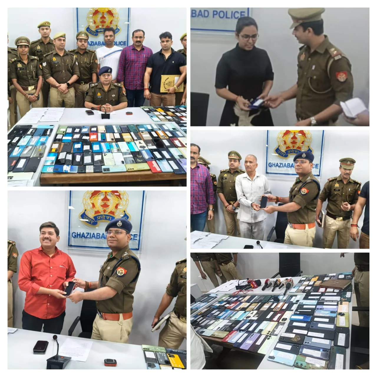 50 लाख रुपए कीमत के 200 मोबाइल फोन बरामद