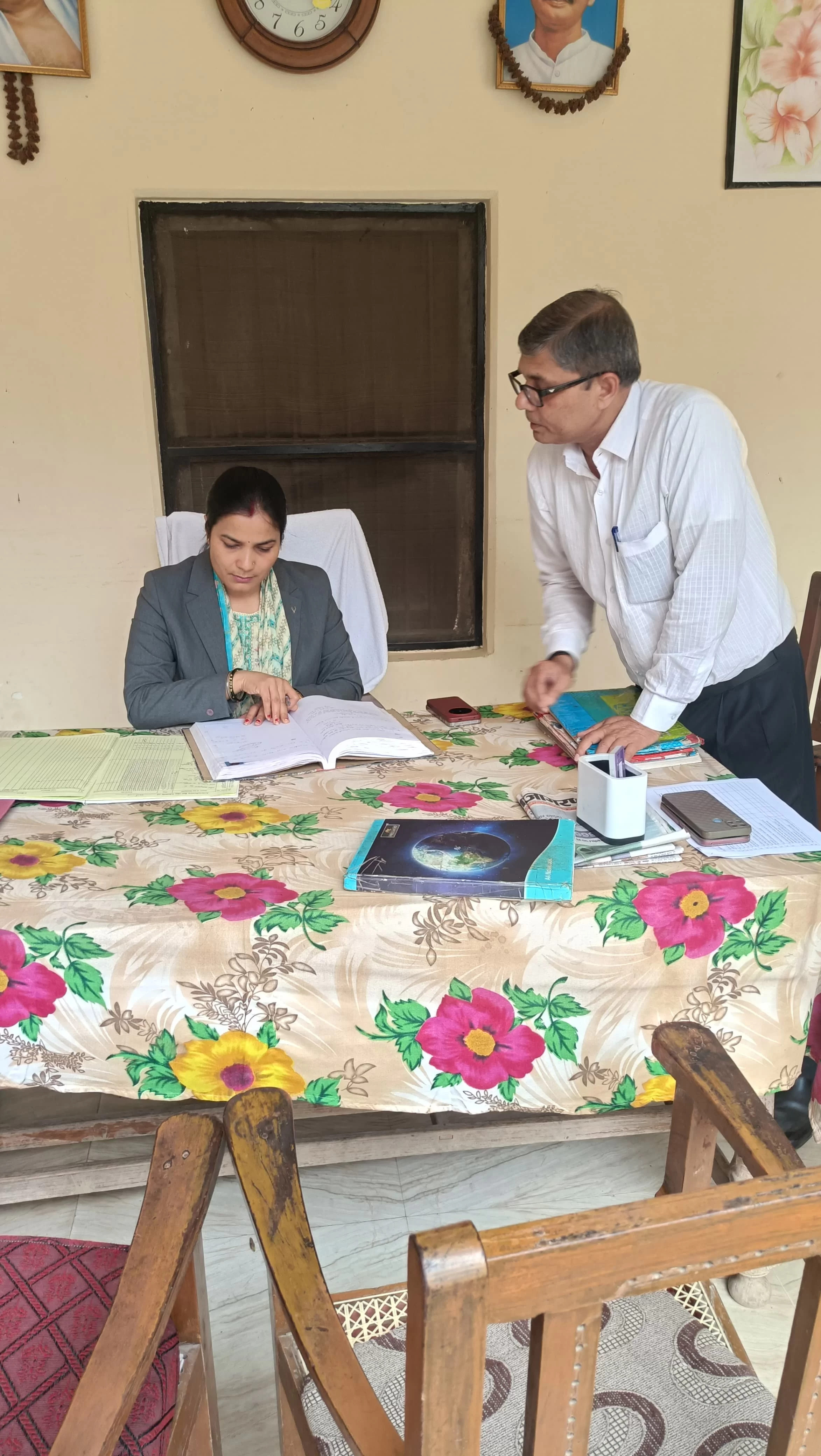 बाल गृह का किया औचक निरीक्षण