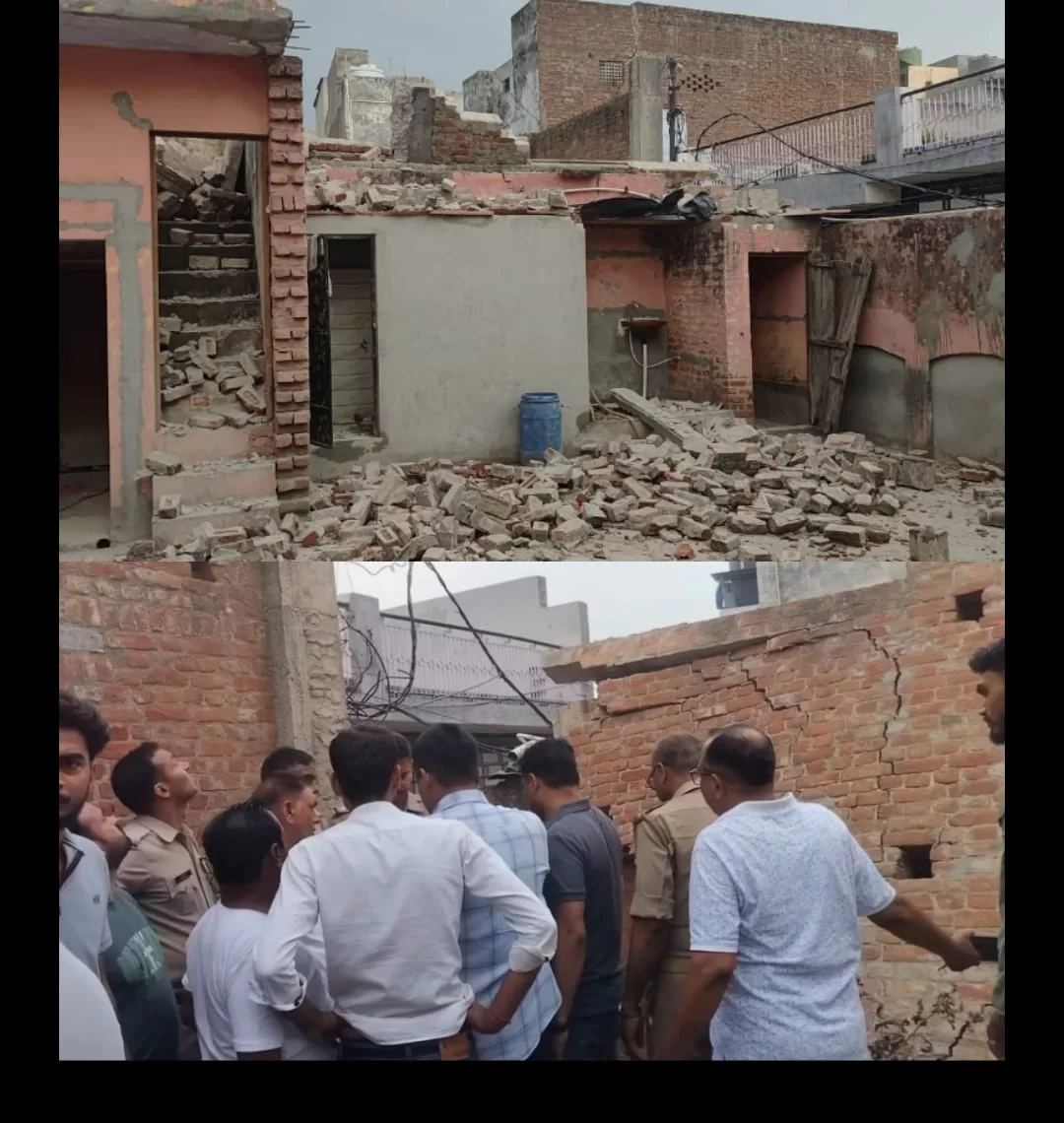 हादसे के वक्त दीवार के पास कोई मौजूद नहीं था