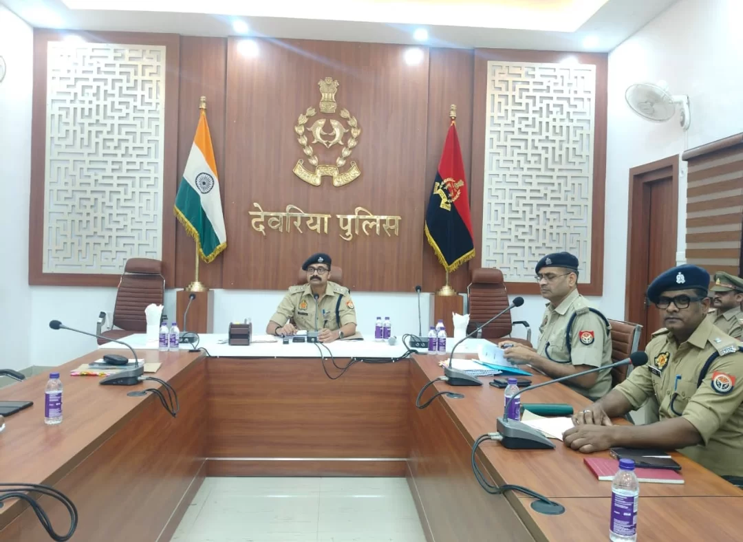 एसपी ने की कानून-व्यवस्था की समीक्षा