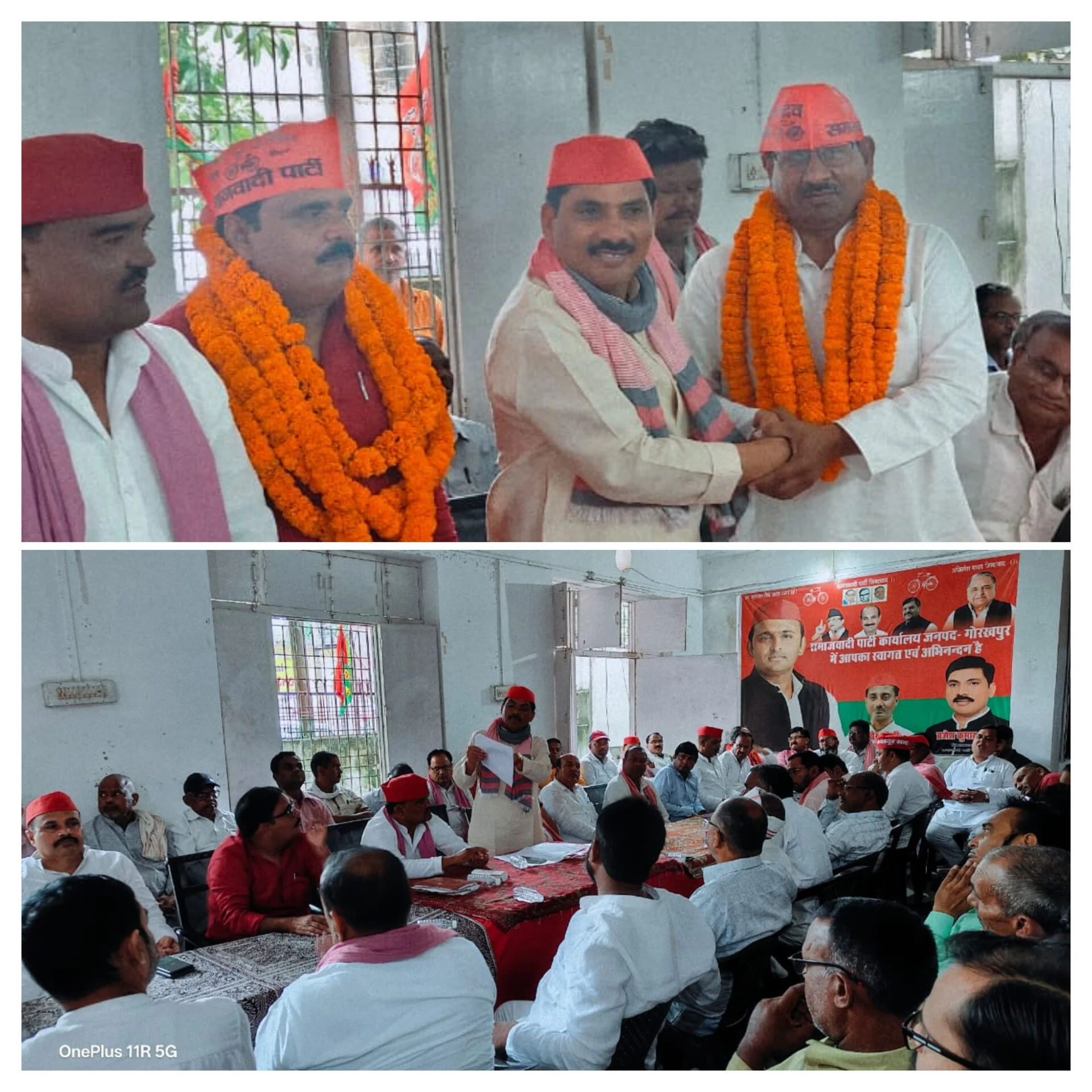 सपा जिलाध्यक्ष ने मासिक बैठक में जताया रोष, नए सदस्यों का जोरदार स्वागत भी किया