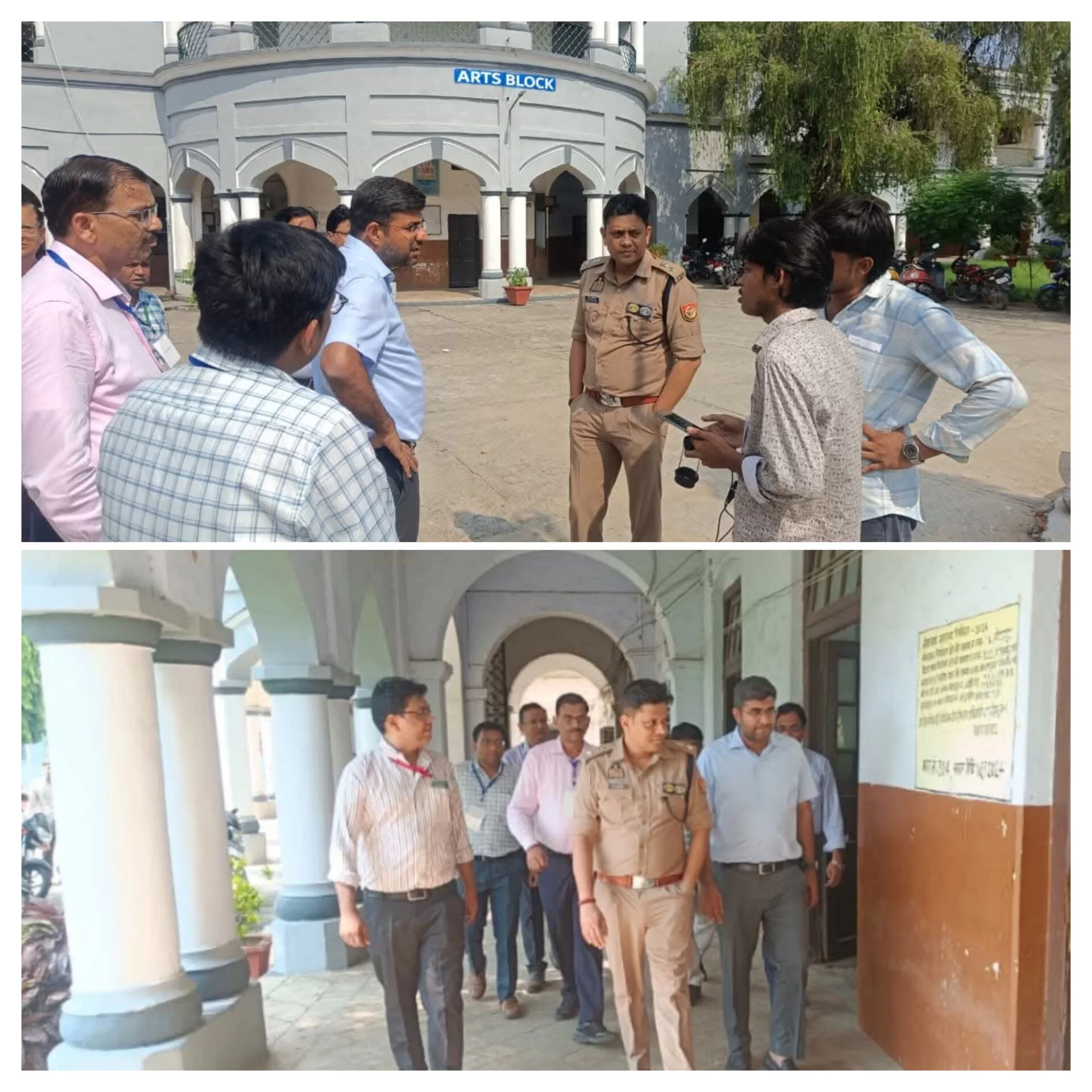 32 परीक्षा केंद्रों पर सुरक्षा और व्यवस्थाओं का लिया जायजा, परीक्षा की शुचिता सर्वोच्च प्राथमिकता बताई